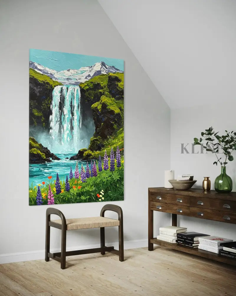 Beauty of Switzerland - Hand Painting