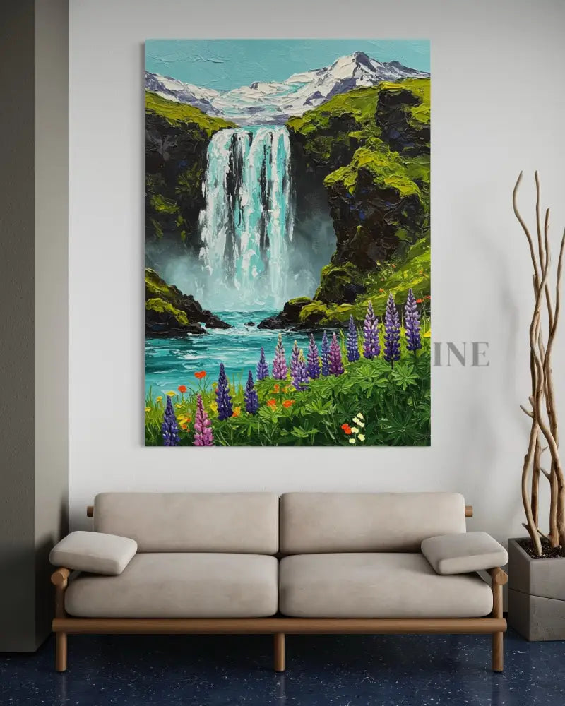 Beauty of Switzerland - Hand Painting