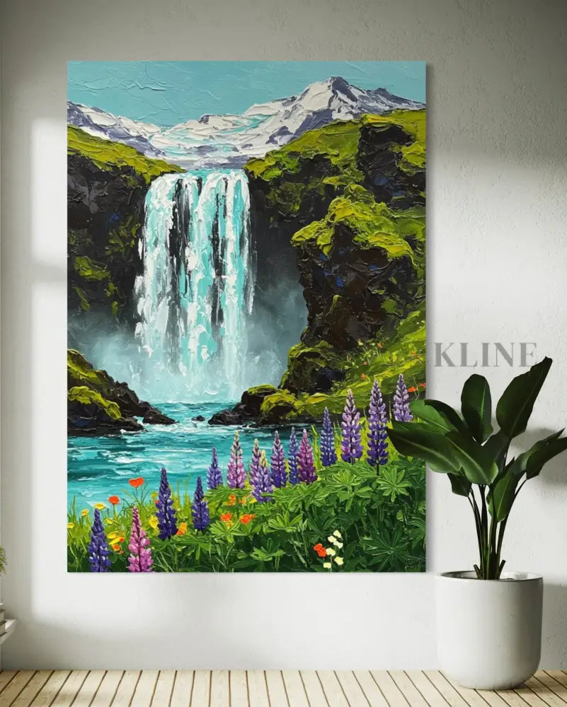Beauty of Switzerland - Hand Painting