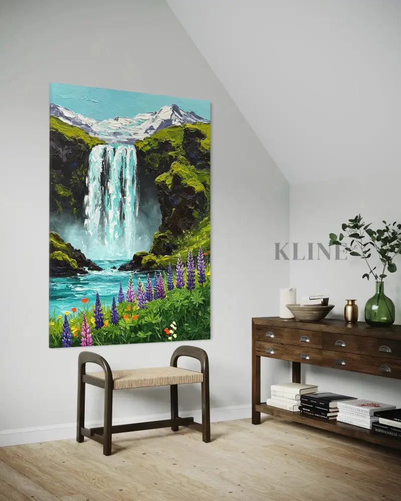 Beauty of Switzerland - Hand Painting