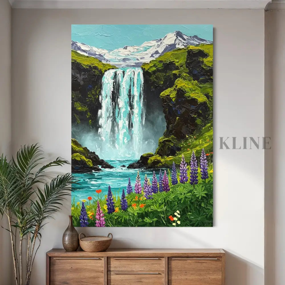 Beauty of Switzerland - Hand Painting 