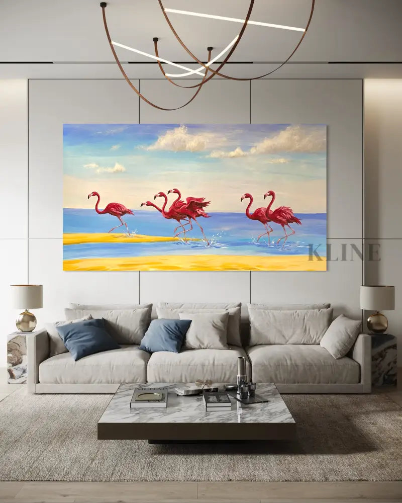 Before the Tide Turns 1 - Hand Painting