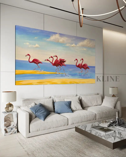 Before the Tide Turns 1 - Hand Painting