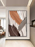 Beige and Coffee Color - Hand Painting