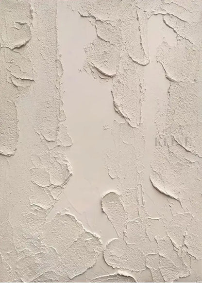 Beige Patches - Hand Painting