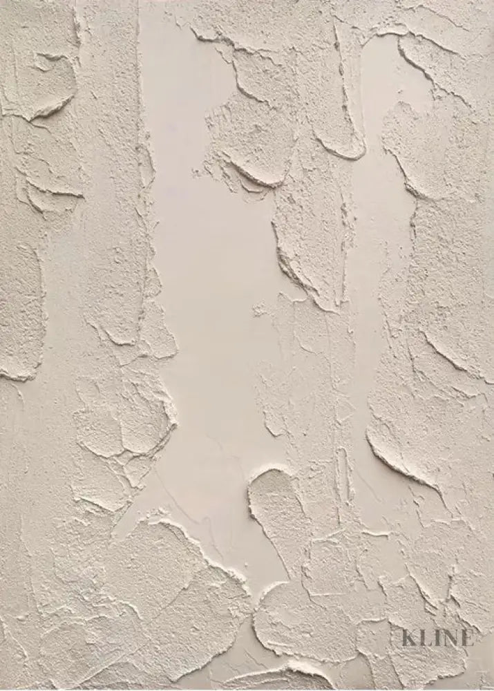 Beige Patches - Hand Painting
