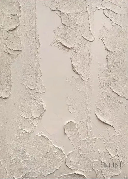 Beige Patches - Hand Painting