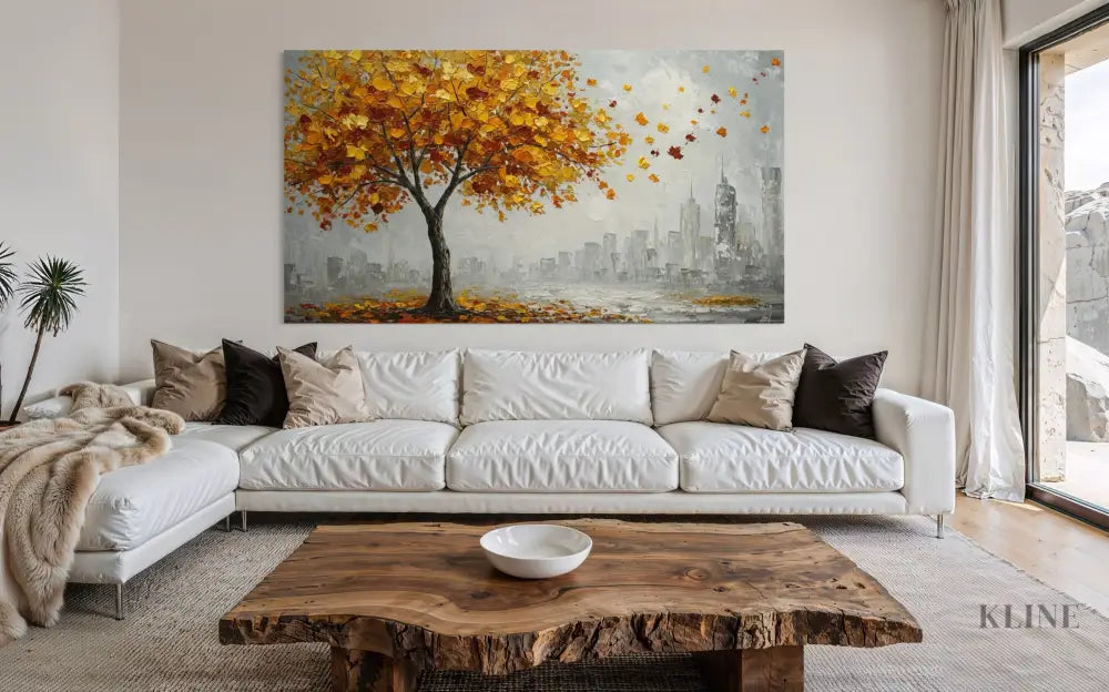 Beneath the Northern Leaves - Hand Painting