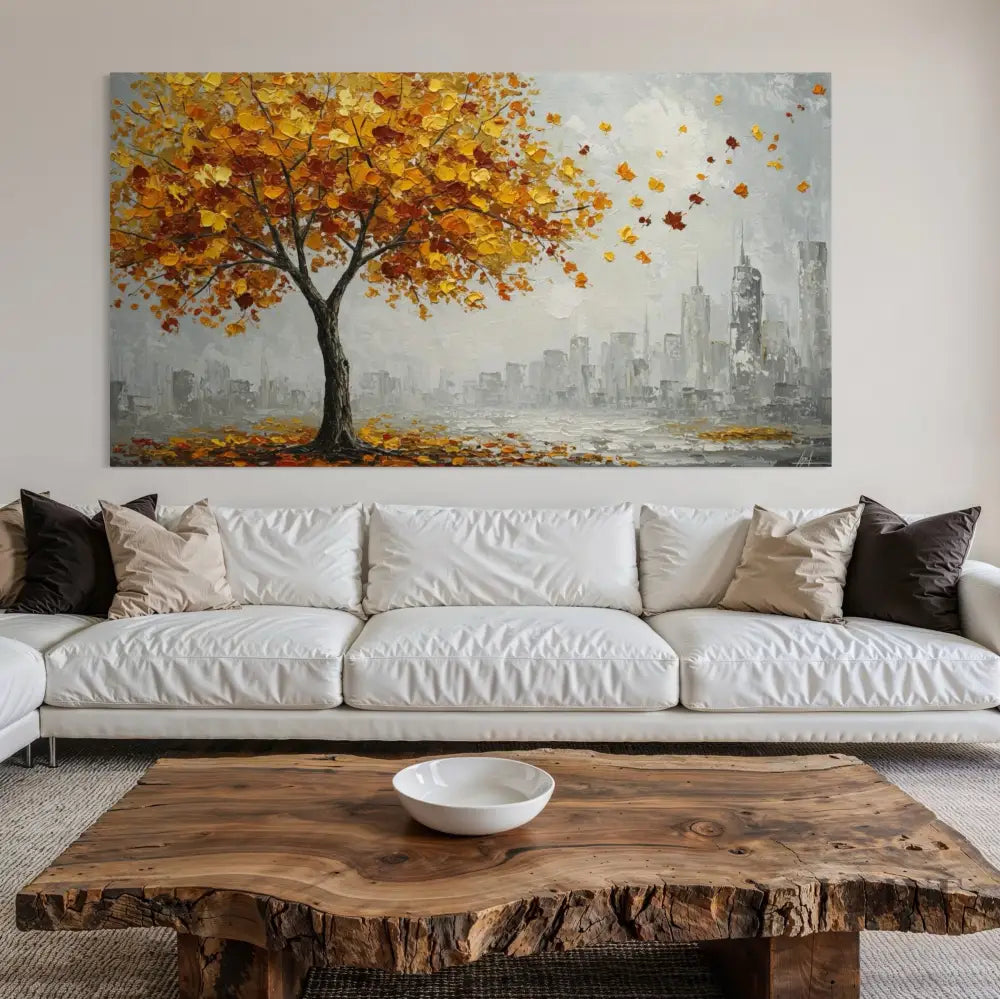 Beneath the Northern Leaves - Hand Painting