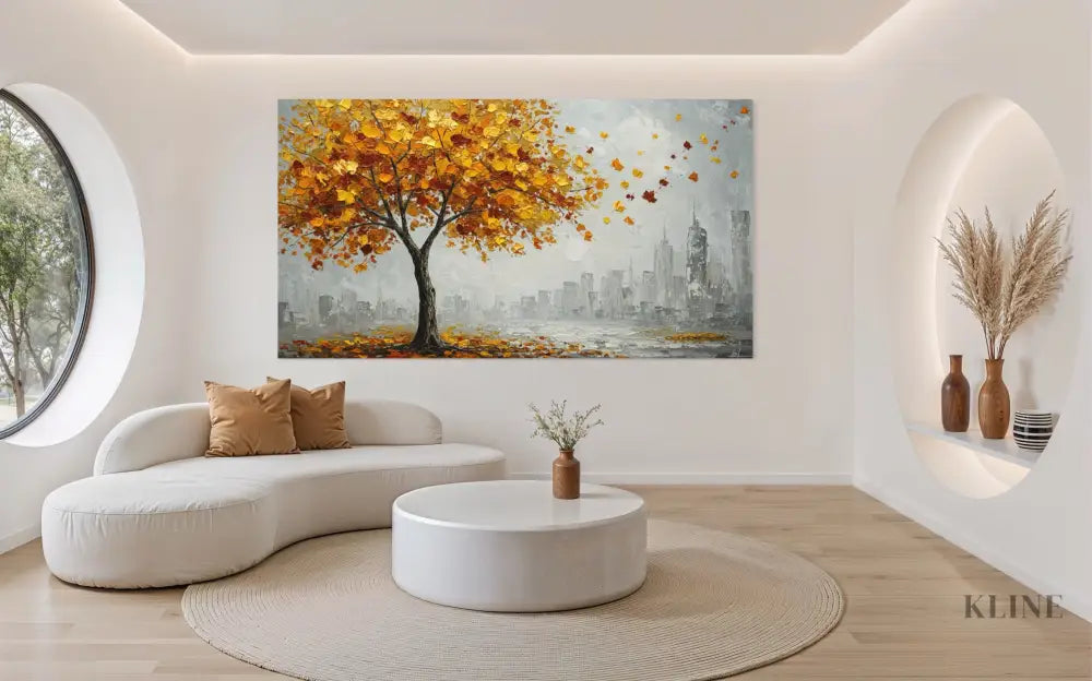 Beneath the Northern Leaves - Hand Painting