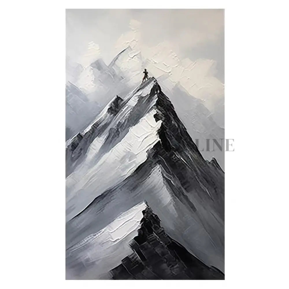 Between Snow and Stone - Hand Painting Oferta de viernes negro