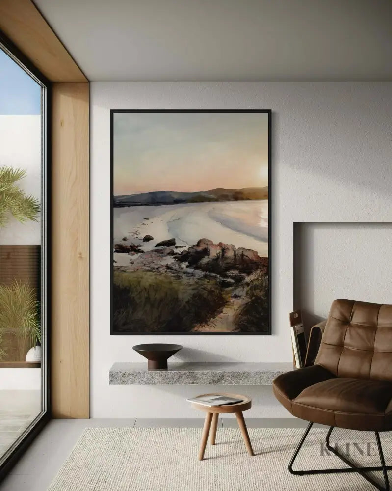 Binalong Bay Beach - Hand Painting