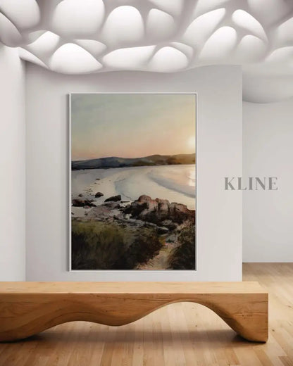 Binalong Bay Beach - Hand Painting
