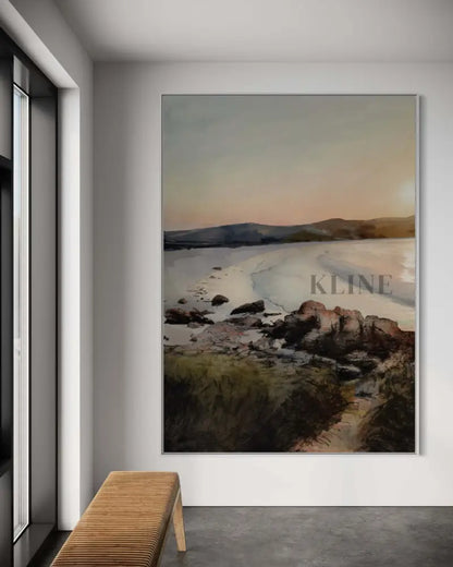 Binalong Bay Beach - Hand Painting