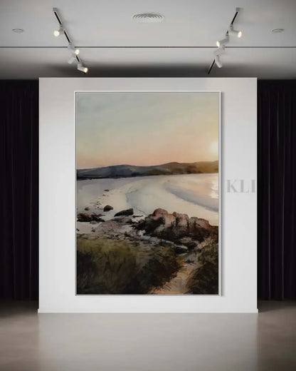 Binalong Bay Beach - Hand Painting