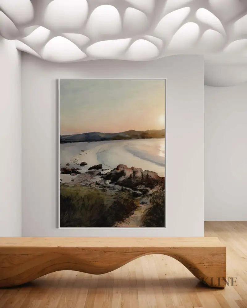 Binalong Bay Beach - Hand Painting