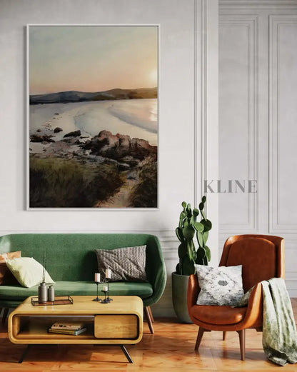 Binalong Bay Beach - Hand Painting