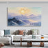 Birdsong Over Peaks - Hand Painting