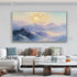 Birdsong Over Peaks - Hand Painting
