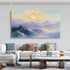 Birdsong Over Peaks - Hand Painting