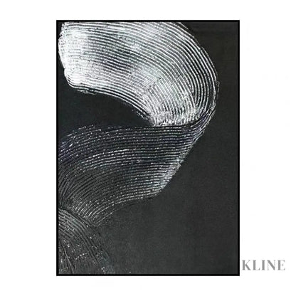 Black and Silver Brushes - Hand Painting