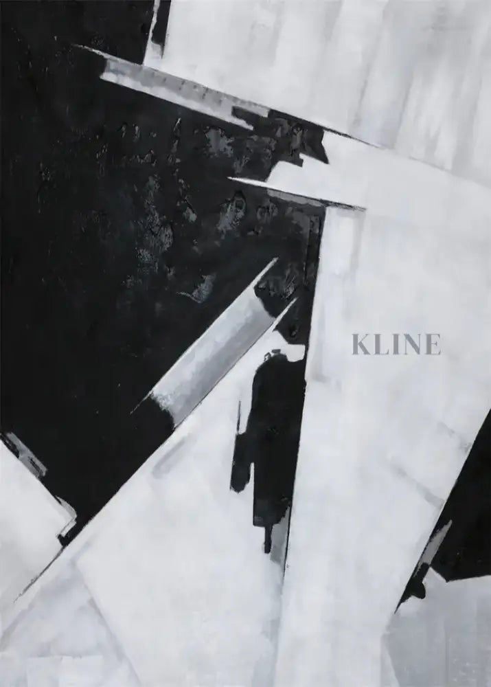 Black and White Grey - Hand Painting