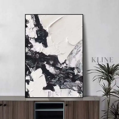Black and White Ink - Hand Painting