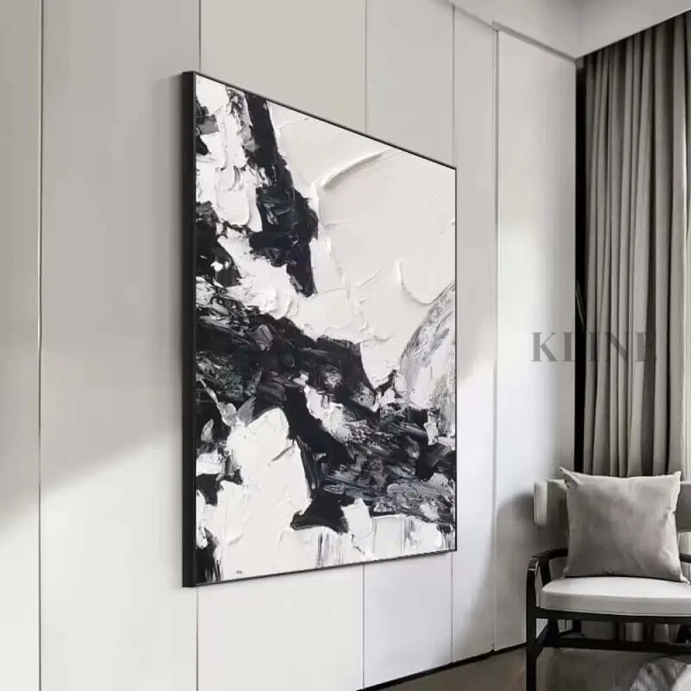 Black and White Ink - Hand Painting