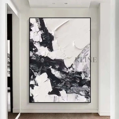 Black and White Ink - Hand Painting