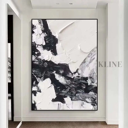 Black and White Ink - Hand Painting