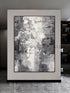 Black and White Wind - Hand Painting