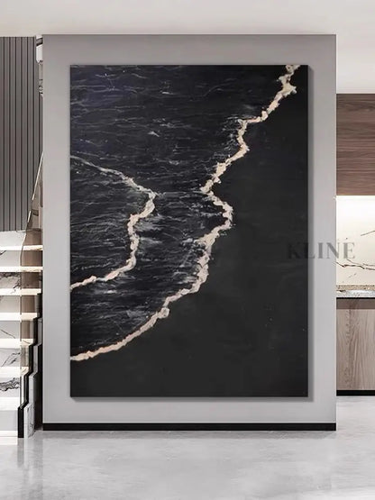 Black Sea - Hand Painting