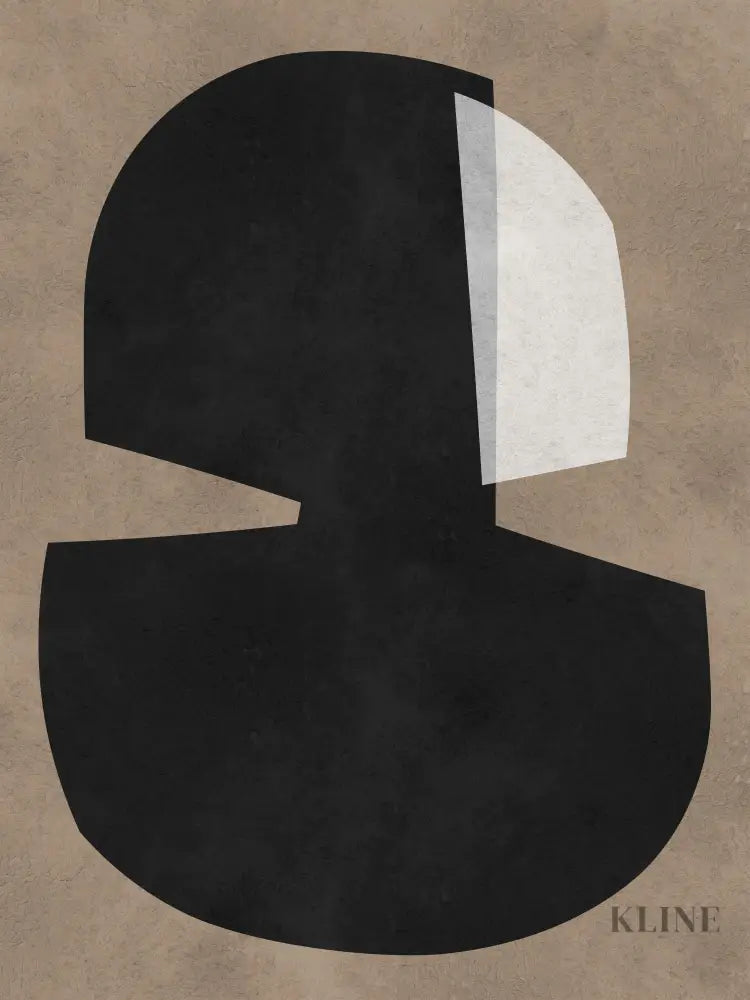 Black Shape - Hand Painting