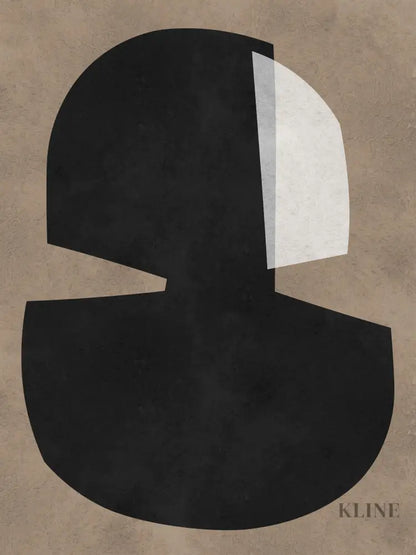 Black Shape - Hand Painting