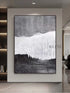 Black White and Gray - Hand Painting