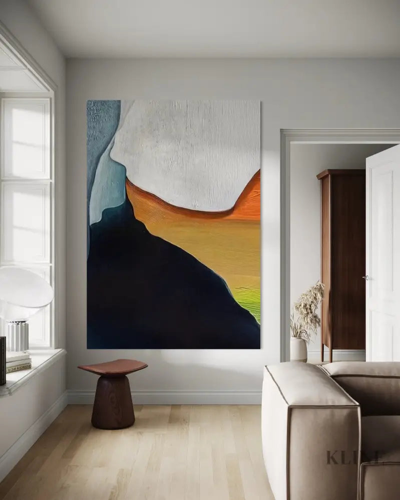 Blanket Folded 2 - Hand Painting