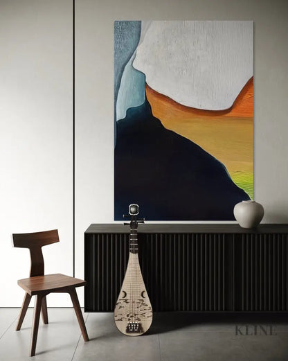 Blanket Folded 2 - Hand Painting