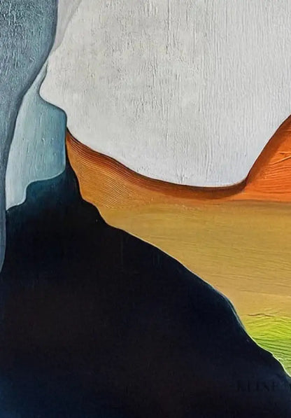 Blanket Folded 2 - Hand Painting