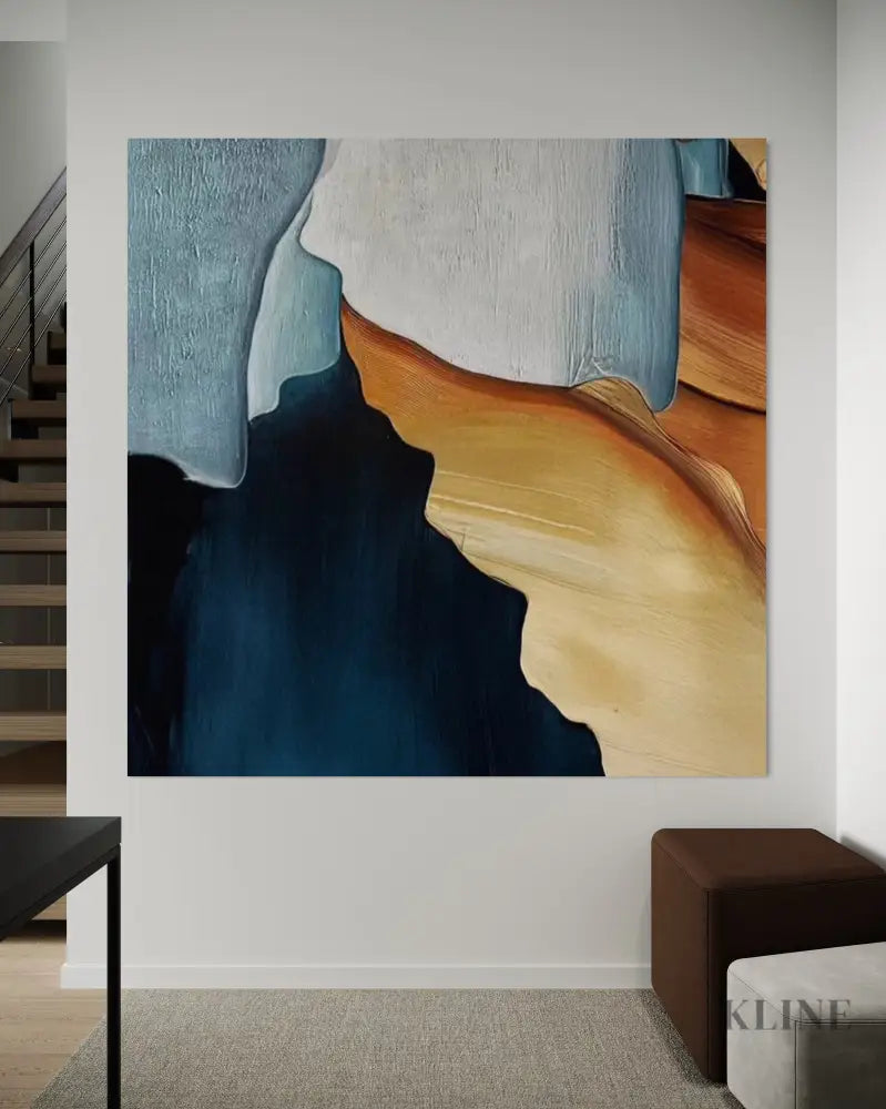 Blanket Folded 3 - Hand Painting