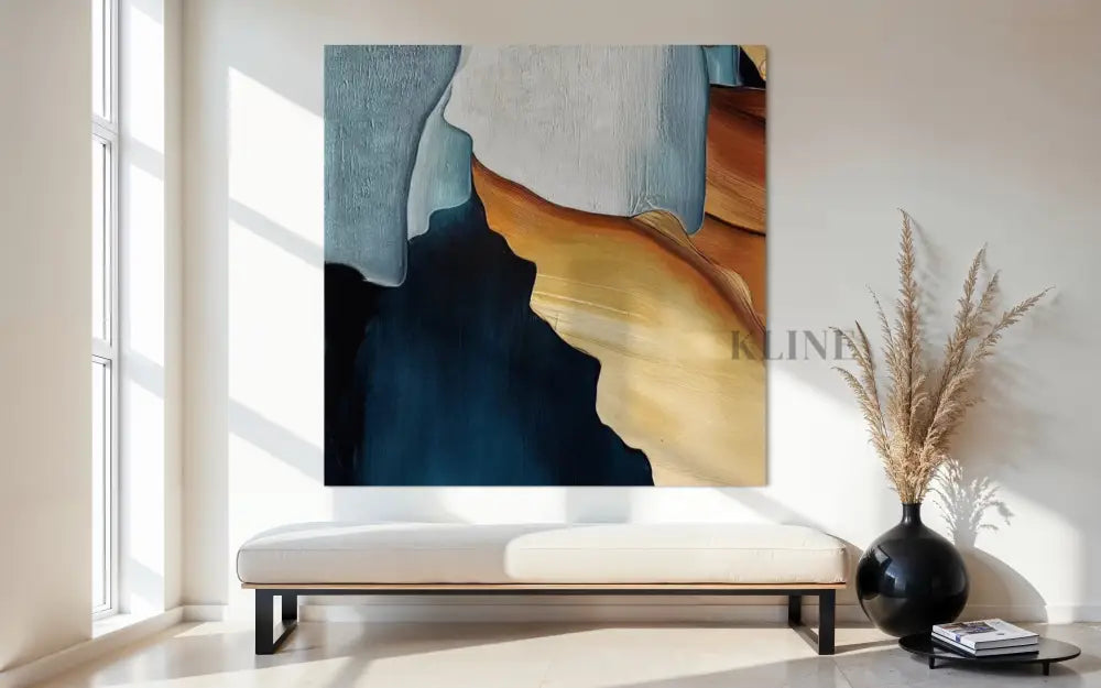 Blanket Folded 3 - Hand Painting