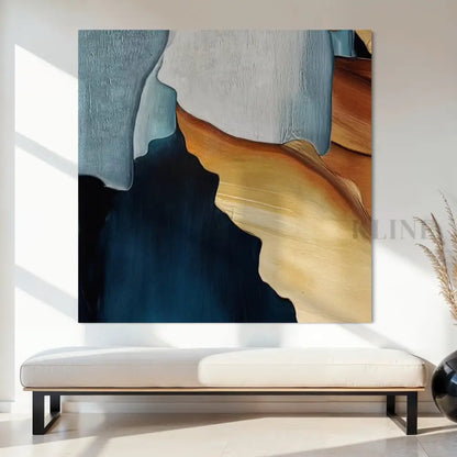 Blanket Folded 3 - Hand Painting