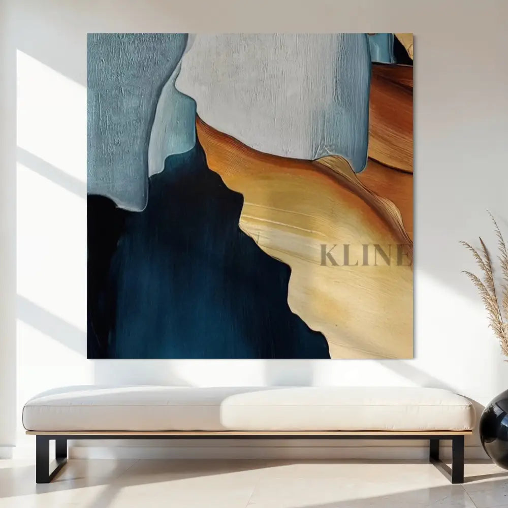 Blanket Folded 3 - Hand Painting