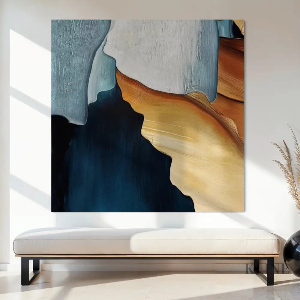 Blanket Folded 3 - Hand Painting