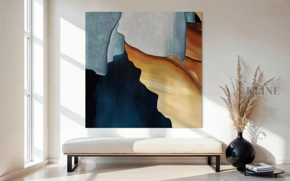 Blanket Folded 3 - Hand Painting