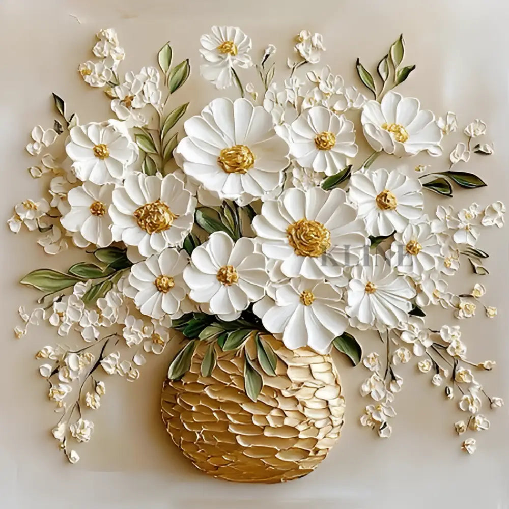 Bloom Basket - Hand Painting