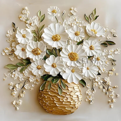Bloom Basket - Hand Painting