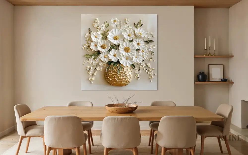 Bloom Basket - Hand Painting 