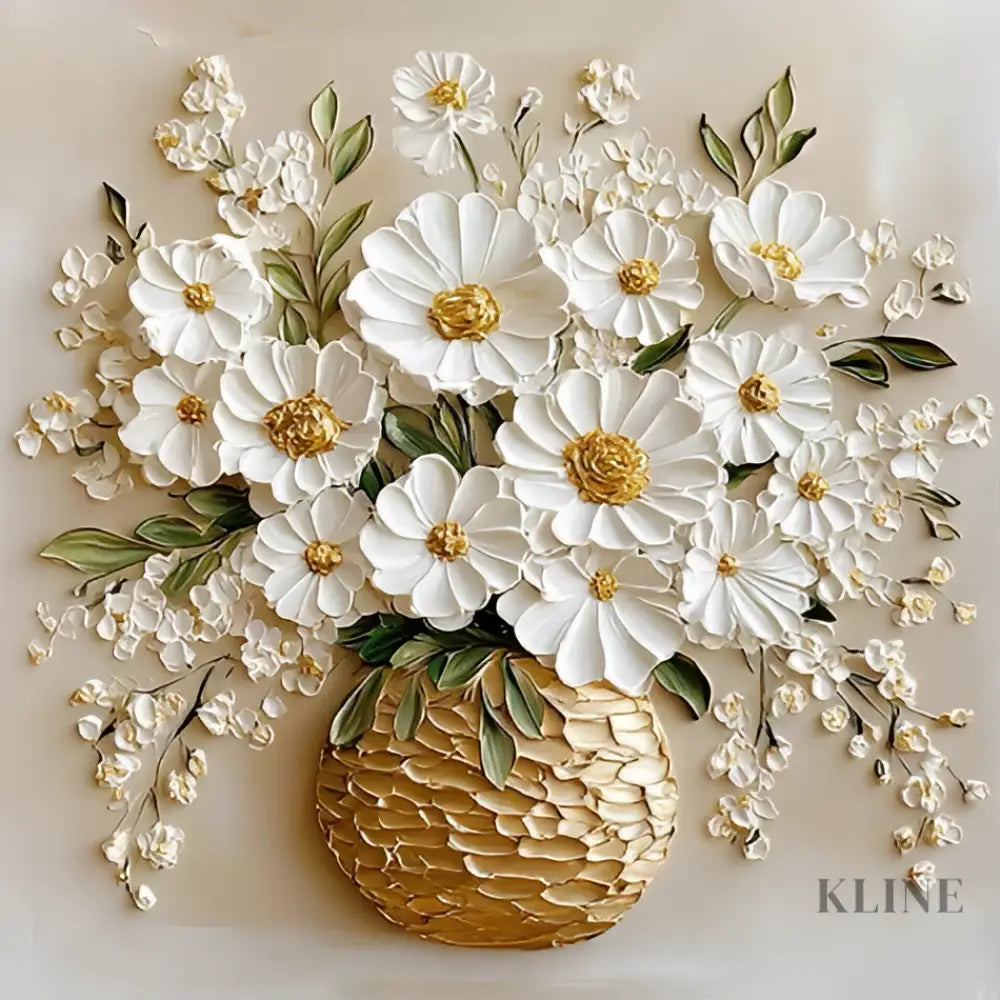 Bloom Basket - Hand Painting