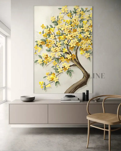 Blooming Canopy 1 - Hand Painting