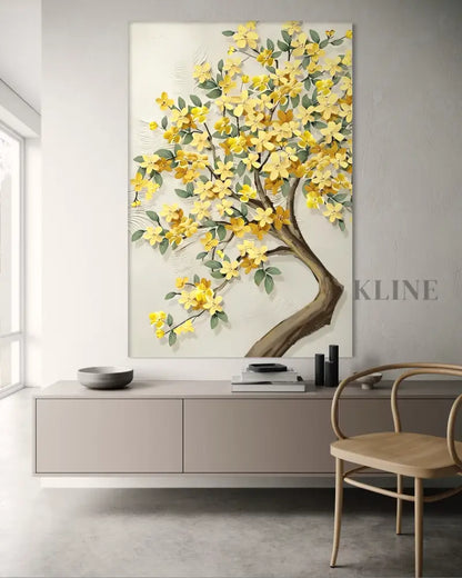 Blooming Canopy 1 - Hand Painting